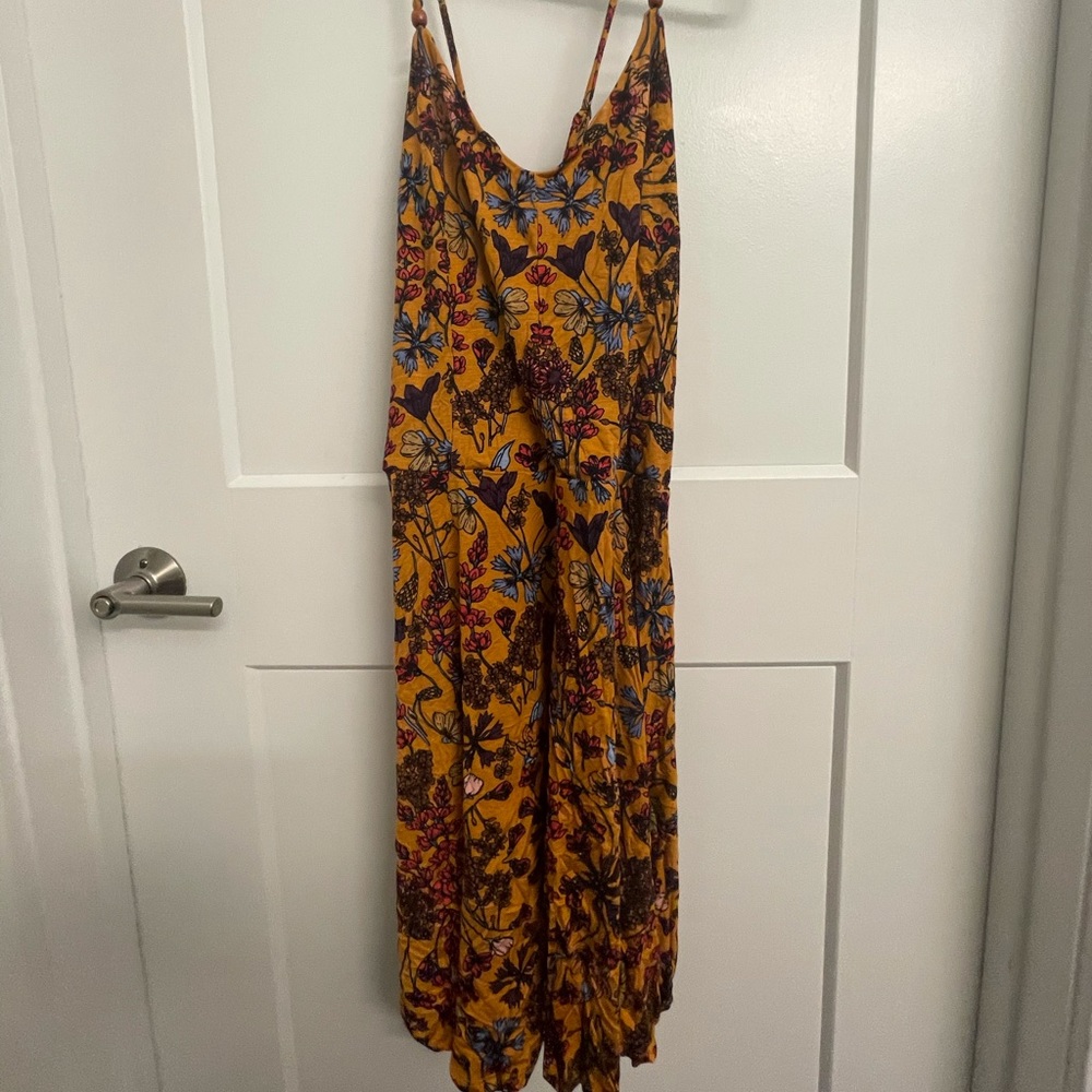 NWT Target Yellow Floral Dress